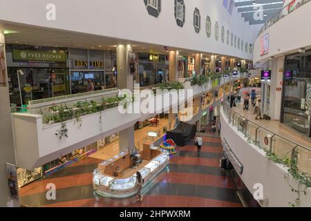 Dizengoff Center Shopping Mall, Tel Aviv, Israel Stock Photo