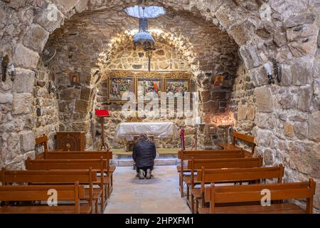 Church of Saint Hananiya, Damascus, Syria Stock Photo