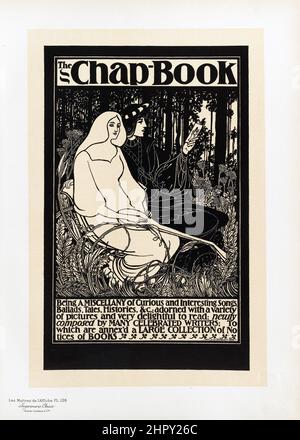 Maitres de l'affiche Vol 3 - Plate 136 - William Bradley, 1895 - The Chap Book. Stock Photo