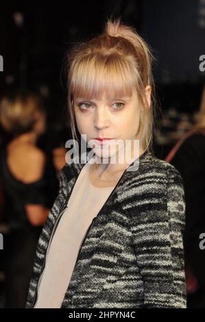 Antonia Campbell-Hughes,  The Deep Blue Sea,  BFI London Film Festiva Closing Galal,  Odeon Leicester Square,  London. UK Stock Photo