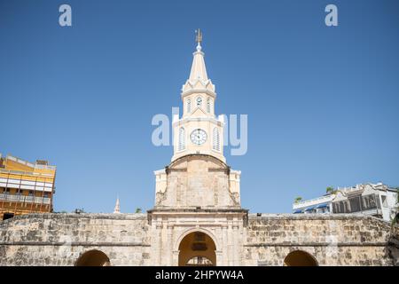 Torre del Reloj in Cartagena, Colombia Stock Photo