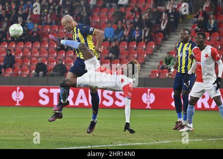 B/R Football on X: Slavia Prague players wore Ukraine shirts before their  Europa Conference League match against Fenerbahçe   / X