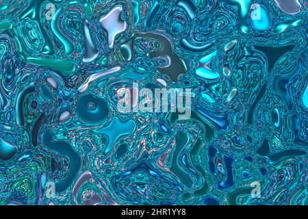 Abstract multicolored textural liquid background. Stock Photo