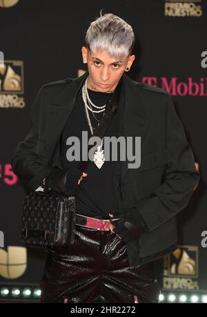 Miami, FL, USA. 24th Feb, 2022. Khea at Univision's 34th Premio Lo Nuestro a la Mœsica Latina at FTX Arena in Miami, Florida on February 24, 2022. Credit: Mpi04/Media Punch/Alamy Live News Stock Photo