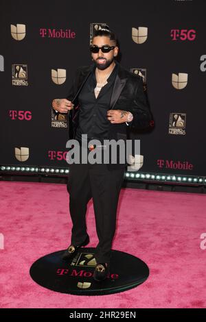MIAMI FLORIDA FEBRUARY 24 DJ Adoni L Attends Univision s 34th 