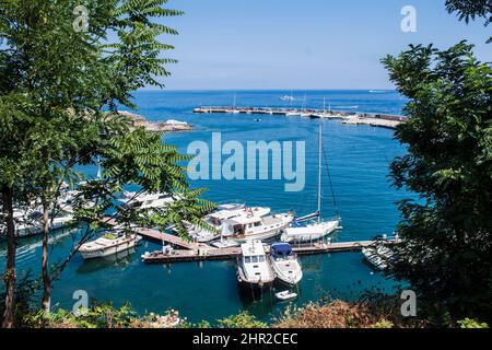 Italy, Lazio, Ventotene, Santo Stefano island Stock Photo
