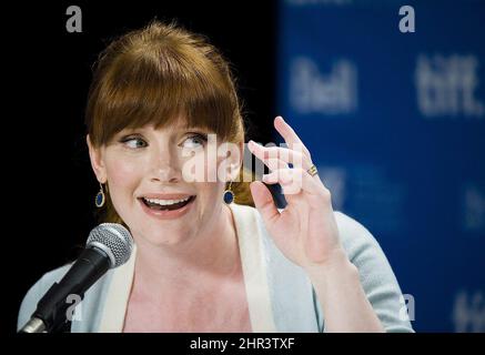 Bryce Dallas Howard Promoting Her New Film Rocket Man At BBC Radio ...