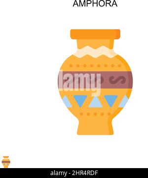 Amphora-1 Simple vector icon Stock Vector Image & Art - Alamy