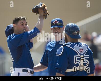 Pittsburgh Pirates catcher Russell Martin (55) during game against the New  York Mets at Citi Field in Queens, New York; May 12, 2013. Pirates defeated  Mets 3-2. (AP Photo/Tomasso DeRosa Stock Photo - Alamy