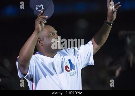 Tim Raines Montreal Expos editorial stock photo. Image of hitting -  156330483