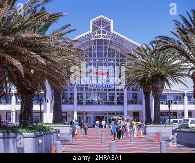 Victoria Wharf, Victoria & Albert Waterfront, Cape Town, Western Cape Province, Republic of South Africa Stock Photo