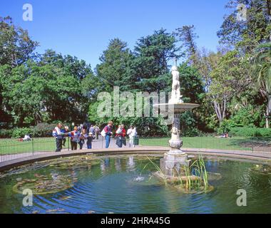 Thorne Fountain in The Public Garden, The Company's Garden, Cape Town, Western Cape Province, Republic of South Africa Stock Photo