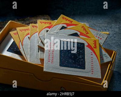 Vintage 1970s KODAK Kodachrome transparency slide Stock Photo - Alamy