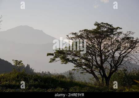 Sun Moon Lake, Yuchi Township, Nantou County, Taiwan Stock Photo