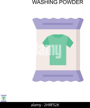 Powder laundry detergent package mockup set, vector illustration Stock ...