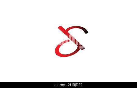 Alphabet letters Initials Monogram logo SC, CS, S and C Stock Vector