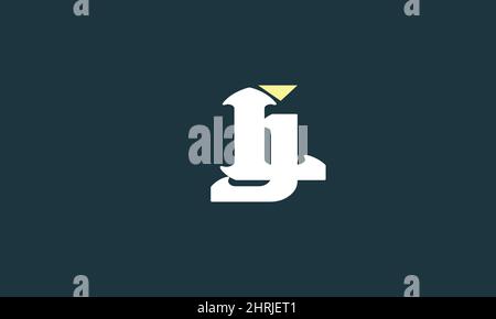 Alphabet letters Initials Monogram logo LJ, JL, L and J Stock Vector