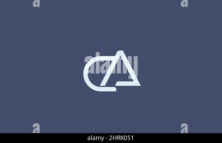 Alphabet letters Initials Monogram logo AW, WA, A and W Stock Vector