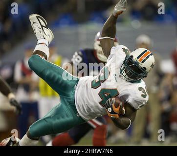 Miami dolphins running back ricky hi-res stock photography and images -  Alamy