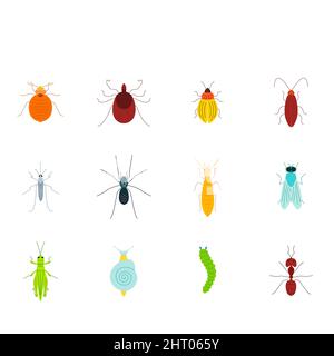 Pests, illustration Stock Photo