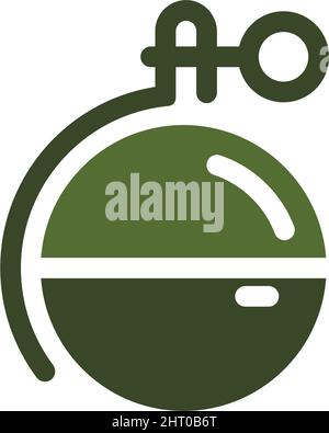 Grenade icon illustration design template Stock Vector Image & Art - Alamy