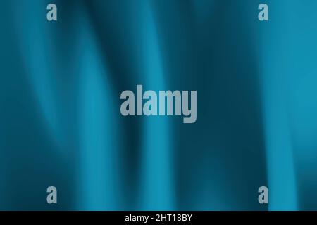 Silk blue background. Abstract vector pattern with copy space. Liquid wave texture, smooth drapery wallpaper. Wedding fabric, satin. Wavy design for Stock Vector