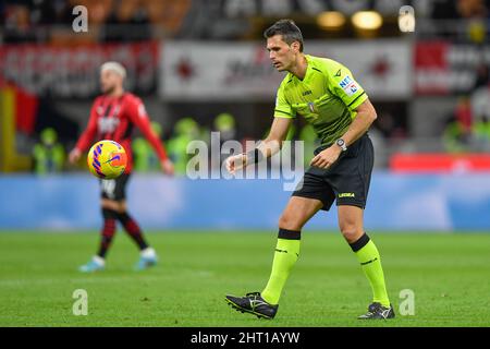 Referee Matteo Marchetti in action during Serie A 2022/23 match between  Juventus FC and Udinese Calcio at Allianz Stadium on January 07, 2023 in  Turin, Italy Stock Photo - Alamy