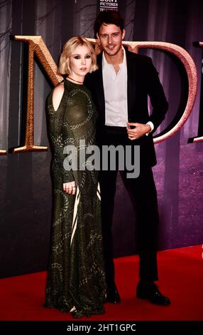 Lauren Lyle, Outlander Series 6 Premiere, Royal Festival Hall, Southbank, London. UK Stock Photo