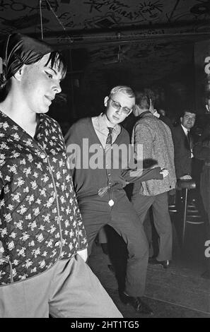 Berliners enjoying a night out at the Old Eden Saloon off of Damaschke ...