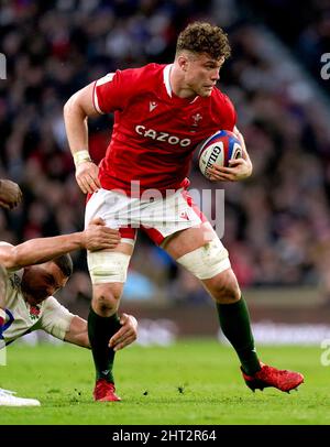 Will Rowlands during the 6 or Six Nations Championship rugby match