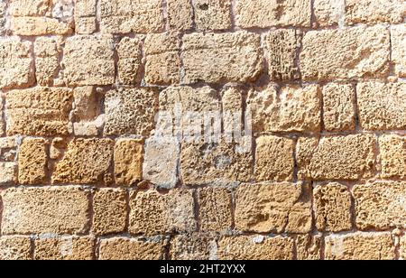 Background Texture of wall in Caesarea Maritima National Park, Caesarea ...