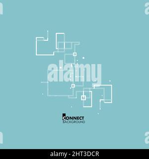 Urban vector architectural background Stock Vector