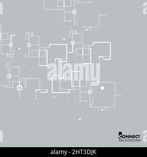 Urban vector architectural background for your architectural plan, technical project, abstract design Stock Vector