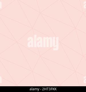 modern mosaic seamless pattern with pastel color abstract triangles and thin lines. Stock Vector