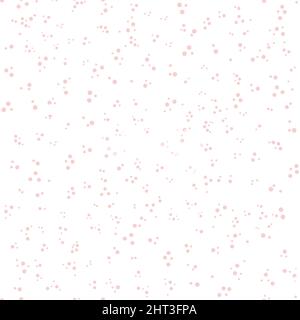 circle dots abstract seamless pattern in cute delicate style with pastel candy colors palette. Stock Vector