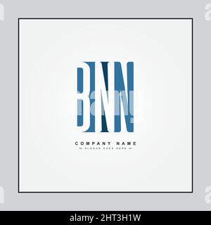 BNN logo. BNN letter. BNN letter logo design. Initials BNN logo linked ...
