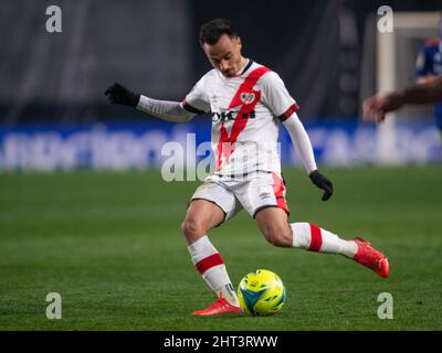 Madrid, Spain. 26th Feb, 2022. La Liga Spanish La Liga soccer match Rayo Vallecano vs Real Madrid at Vallecas Stadium, Madrid 26 February, 2022 900/Cordon Press Credit: CORDON PRESS/Alamy Live News Stock Photo