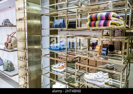 Bal Harbour Florida Bal Harbour Shops upscale luxury designer mall shopping Chloe French fashion store display sale Stock Photo