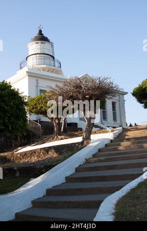 Koahsiung Lighthouse (Cijin Lighthouse) on Cijin Island, Cijin District, Kaohsiung City, Taiwan Stock Photo