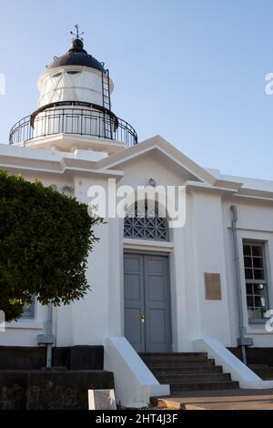 Koahsiung Lighthouse (Cijin Lighthouse) on Cijin Island, Cijin District, Kaohsiung City, Taiwan Stock Photo