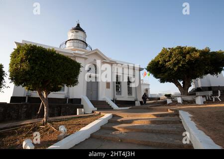 Koahsiung Lighthouse (Cijin Lighthouse) on Cijin Island, Cijin District, Kaohsiung City, Taiwan Stock Photo