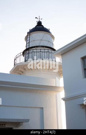 Koahsiung Lighthouse (Cijin Lighthouse) on Cijin Island, Cijin District, Kaohsiung City, Taiwan Stock Photo