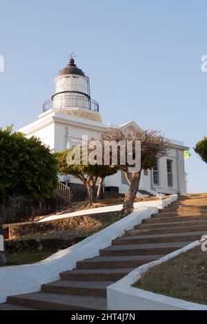 Koahsiung Lighthouse (Cijin Lighthouse) on Cijin Island, Cijin District, Kaohsiung City, Taiwan Stock Photo