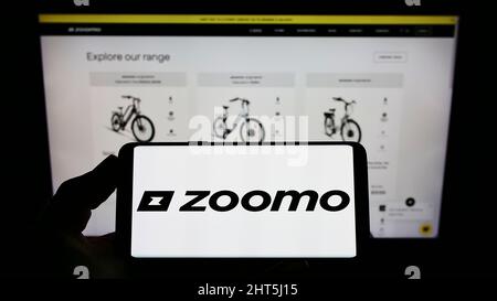 Mobile phone with logo of electric 