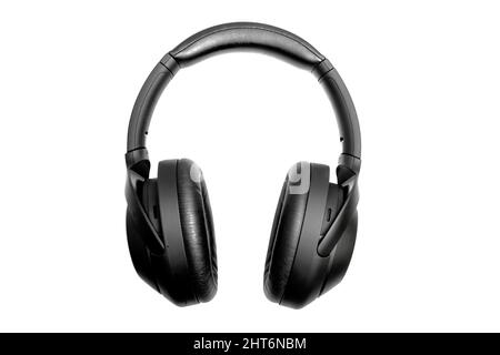 Headphones isolated on white background Stock Photo
