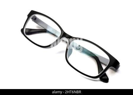 Eyeglasses isolated on white background Stock Photo