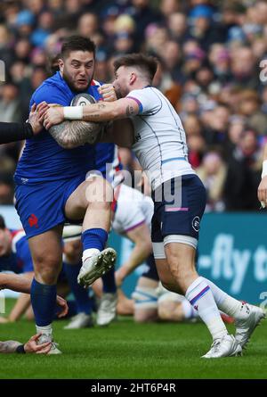 Cyril Baille during the 6 or Six Nations Championship rugby match