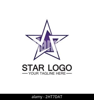 Star icon Template vector illustration design Stock Vector