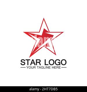 Star icon Template vector illustration design Stock Vector