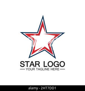 Star icon Template vector illustration design Stock Vector